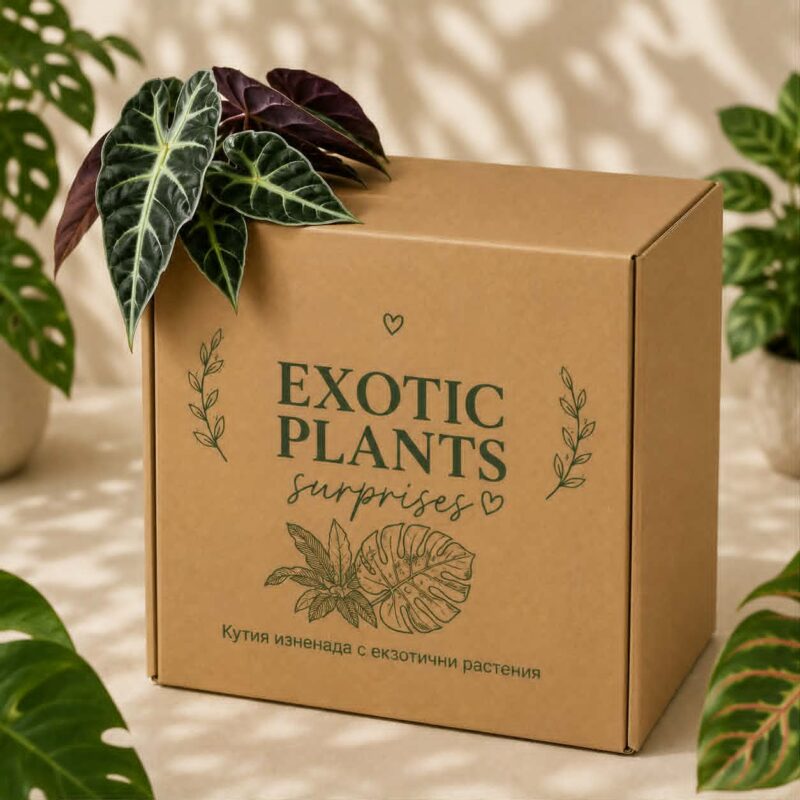 Mystery Box Exotic Plants / Кутия изненада с Екзотични Растения